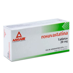 ROSUVASTATIN 20 MG 15 TABLETS