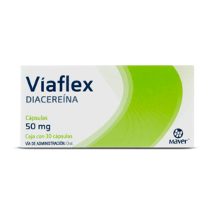 DIACEREIN 50 MG 30 VIAFLEX CAPSULES