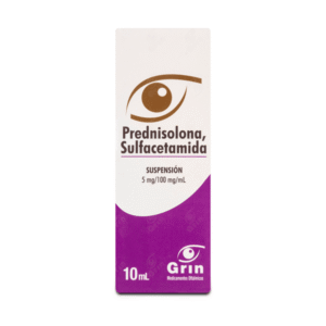 PREDNISOLONE / SULFACETAMIDE 10/10 ML SUSPENSION OPHTHALMIC DROPS 10 ML