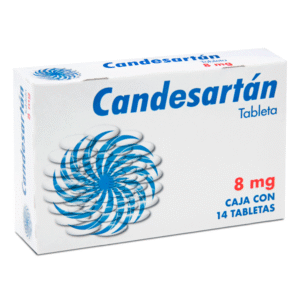 CANDESARTAN 8 MG 14 TABLETS