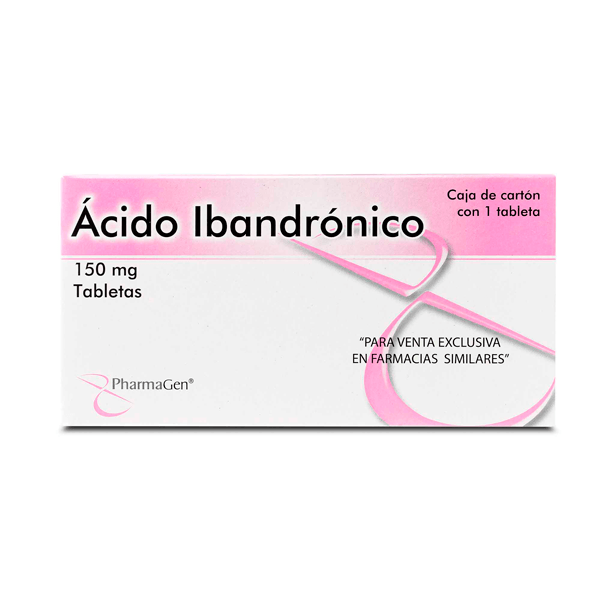 IBANDRONIC ACID 150 MG 1 TABLET | CMC Pharmacy Cabo Delivery in Cabo IBANDRONIC ACID 150 MG 1 TABLET