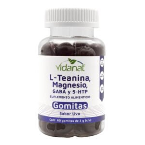 Gomitas L Teanina Magnesium Sab Grape 60 Gomitas