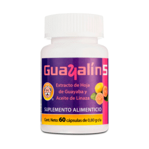 GUAVA LEAF EXTRACT / LINSEED OIL SOFTGELATIN 60 CAPSULES