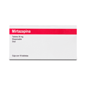 MIRTAZAPINE 30 MG 10 DISPERSIBLE TABLETS