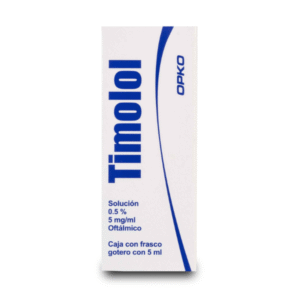 TIMOLOL 5.0MG/1ML SOLUTION DROPS 5 ML 1 PIECE