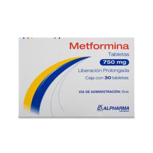 METFORMIN 750 MG 30 EXTENDED-RELEASE TABLETS