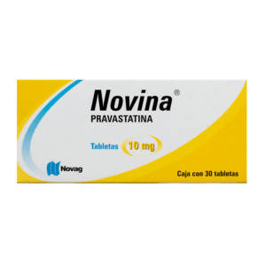 PRAVASTATINA 10 MG 30 TABLETS