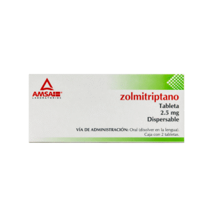 ZOLMITRIPTANE 2.5 MG 2 TABLETS