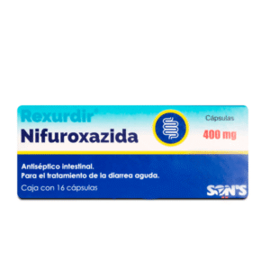 NIFUROXAZIDE 400 MG 16 CAPSULES