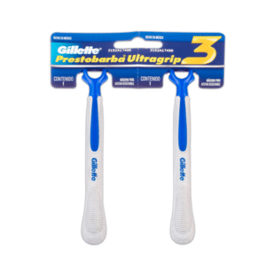 2-PIECE TRIPLE-BLADE GENTLEMAN'S RAKE