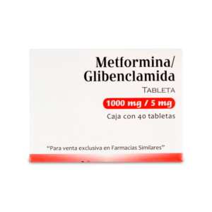 METFORMIN / GLIBENCLAMIDE 1GR/5MG 40 TABLETS