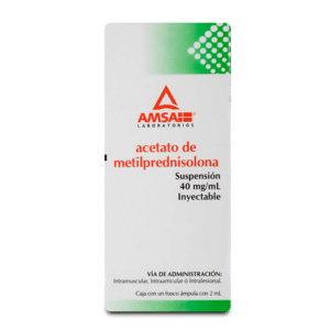 METHYLPREDNISOLONE 40MG/1ML INJECTABLE SUSPENSION 1 PIECE