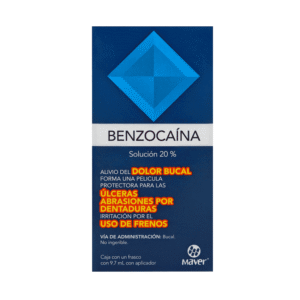 BENZOCAINE 200 MG ORAL SOLUTION WITH APPLICATOR 1 PIECE