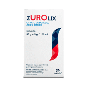 CITRIC ACID / POTASSIUM CITRATE SOLUTION 5/30 GR 150 ML 1 PIECE