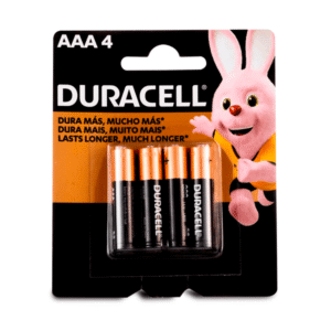 AAA LONG-LASTING ALKALINE BATTERY 3+1 4 PIECES