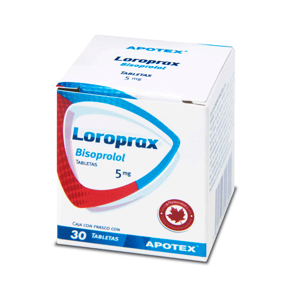 BISOPROLOL 5 MG 30 TABLETS | CMC Pharmacy Cabo Delivery in Cabo BISOPROLOL 5 MG 30 TABLETS