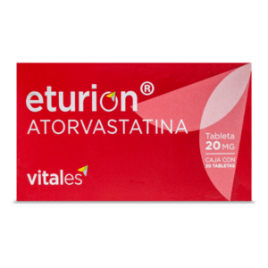 ATORVASTATIN 20 MG 30 ETURION TABLETS