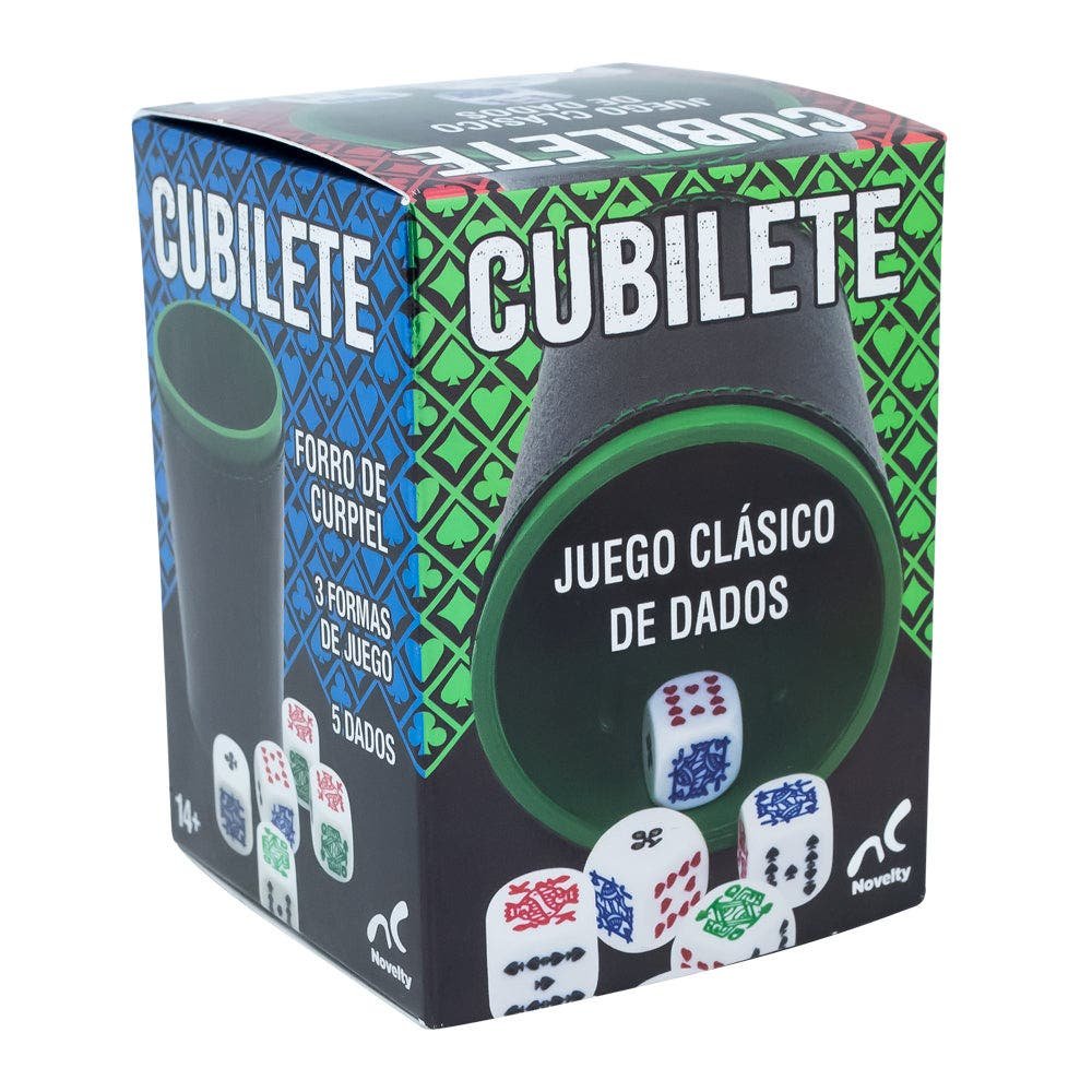 Cubilete with 5 Dados | CMC Pharmacy Cabo Delivery in Cabo Cubilete with 5 Dados