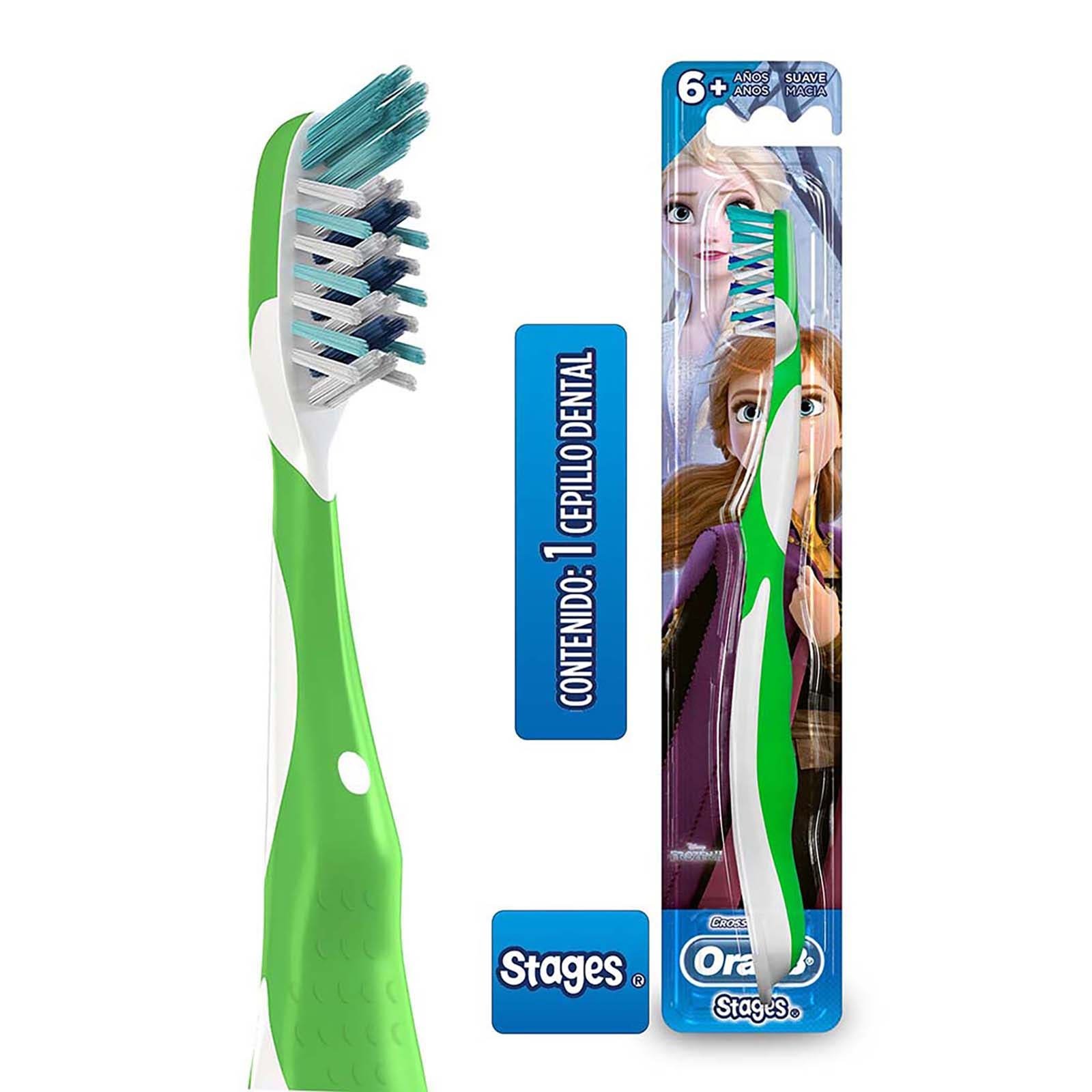 Oral-B Stages Frozen CrossAction Toothbrush Soft 1 Unit | CMC Pharmacy Cabo Delivery in Cabo Oral-B Stages Frozen CrossAction Toothbrush Soft 1 Unit