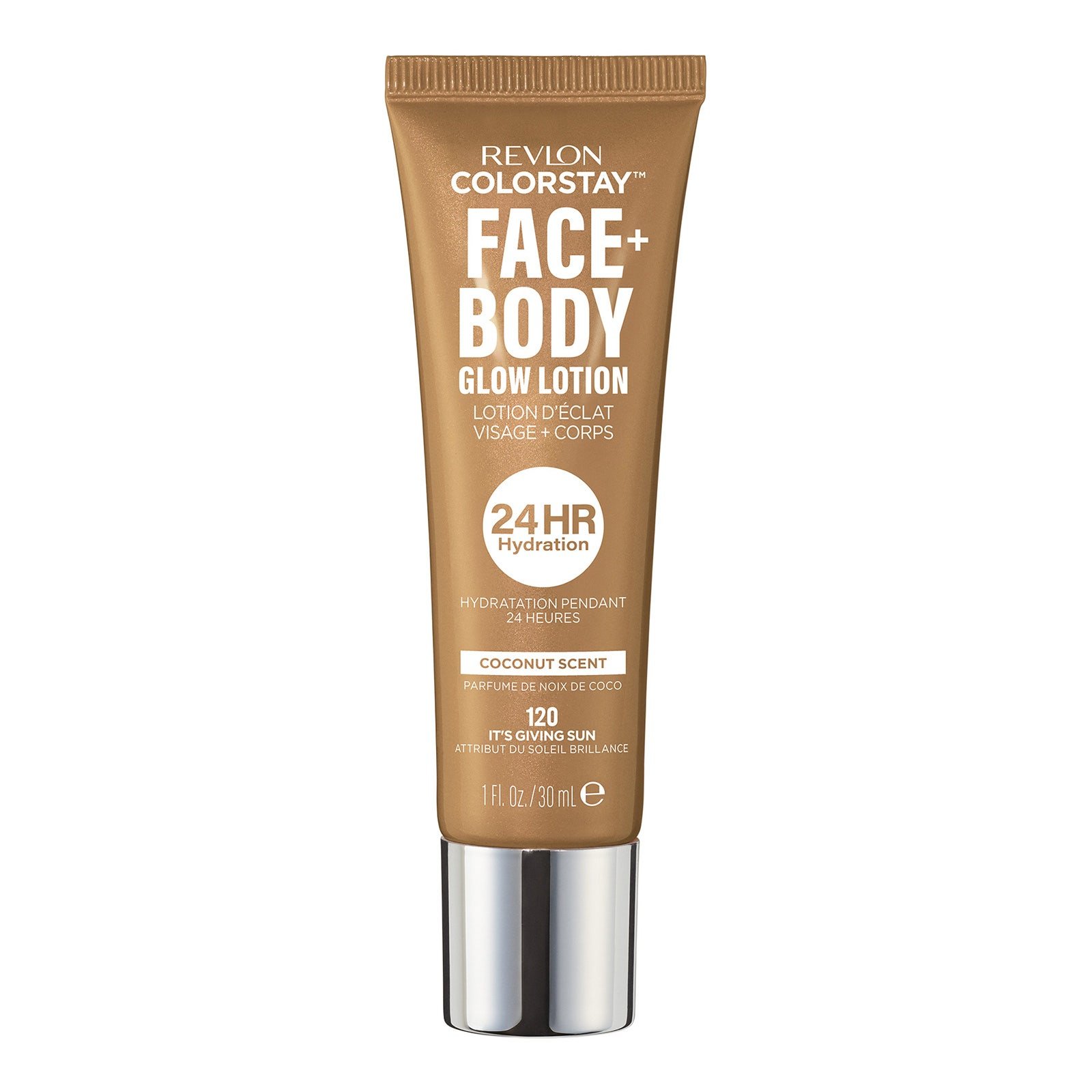REVLON Lotion Iluminadora ColorStay Face & Body Shade It's Giving Sun 30 ml | CMC Pharmacy Cabo Delivery in Cabo REVLON Lotion Iluminadora ColorStay Face & Body Shade It's Giving Sun 30 ml