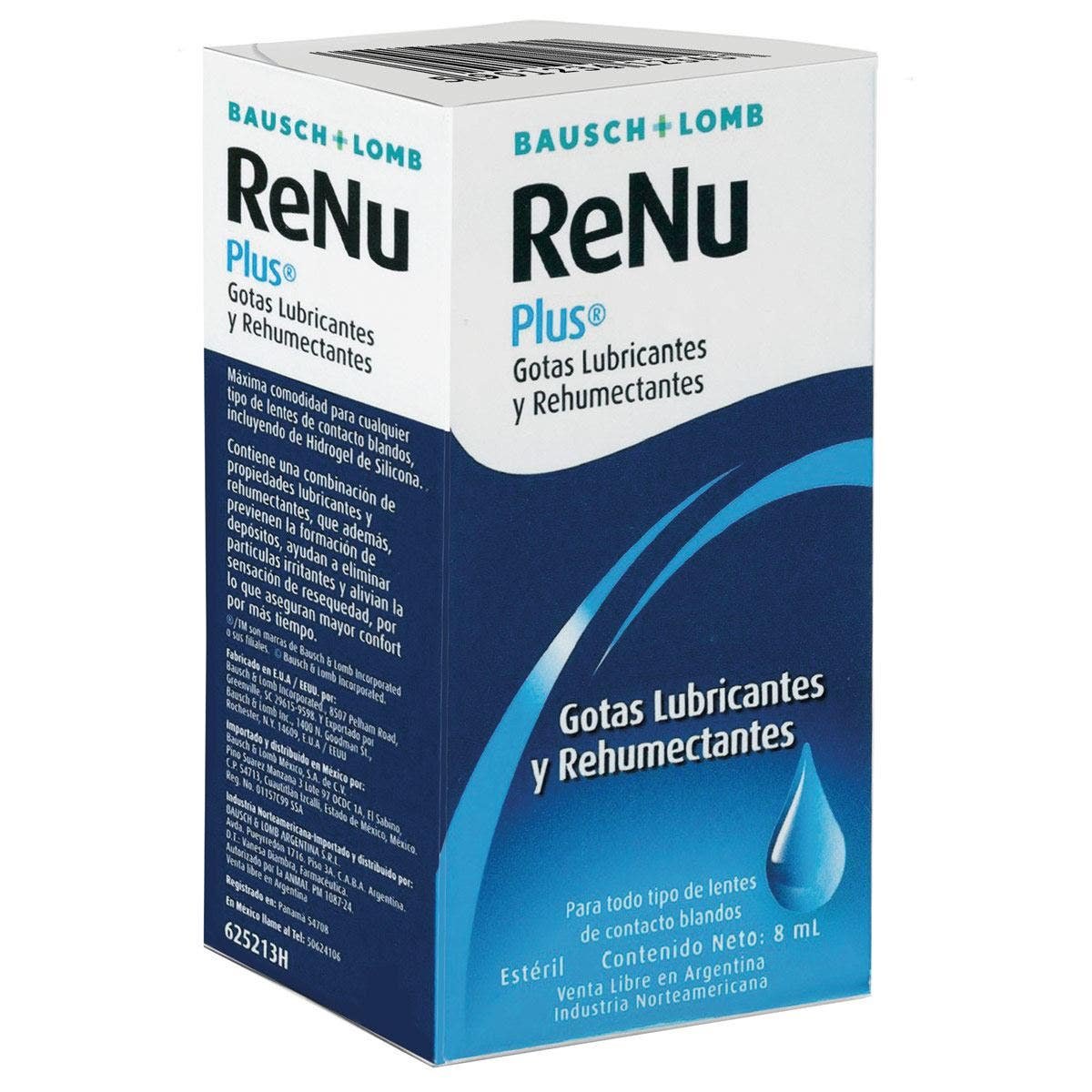 Renu Plus Drops Lubricantes/Rehumectantes 8 ml | CMC Pharmacy Cabo Delivery in Cabo Renu Plus Drops Lubricantes/Rehumectantes 8 ml