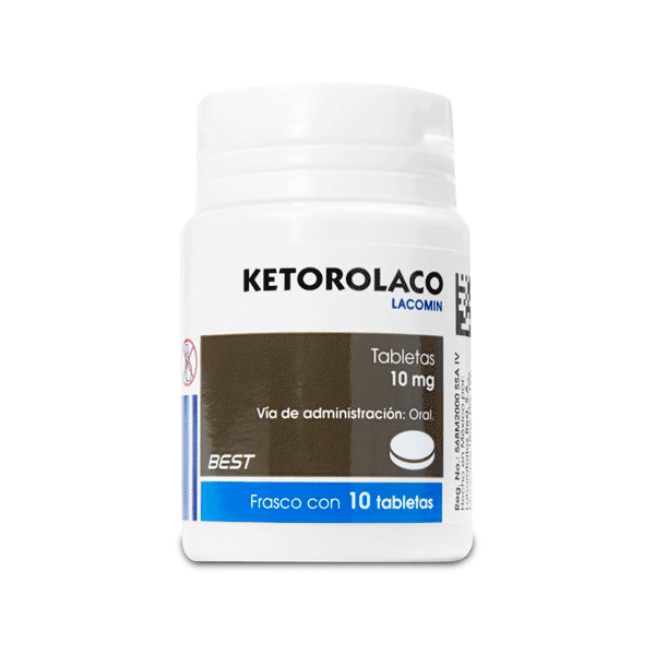 KETOROLAC 10 MG 10 TABLETS | CMC Pharmacy Cabo Delivery in Cabo KETOROLAC 10 MG 10 TABLETS