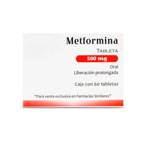 METFORMIN 500 MG 60 EXTENDED-RELEASE TABLETS
