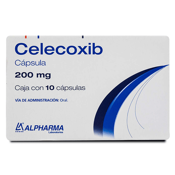 CELECOXIB 200 MG 10 CAPSULES | CMC Pharmacy Cabo Delivery in Cabo CELECOXIB 200 MG 10 CAPSULES