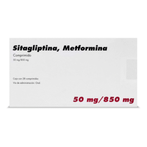 METFORMIN / SITAGLIPTINE 850/50MG 28 TABLETS MERCK