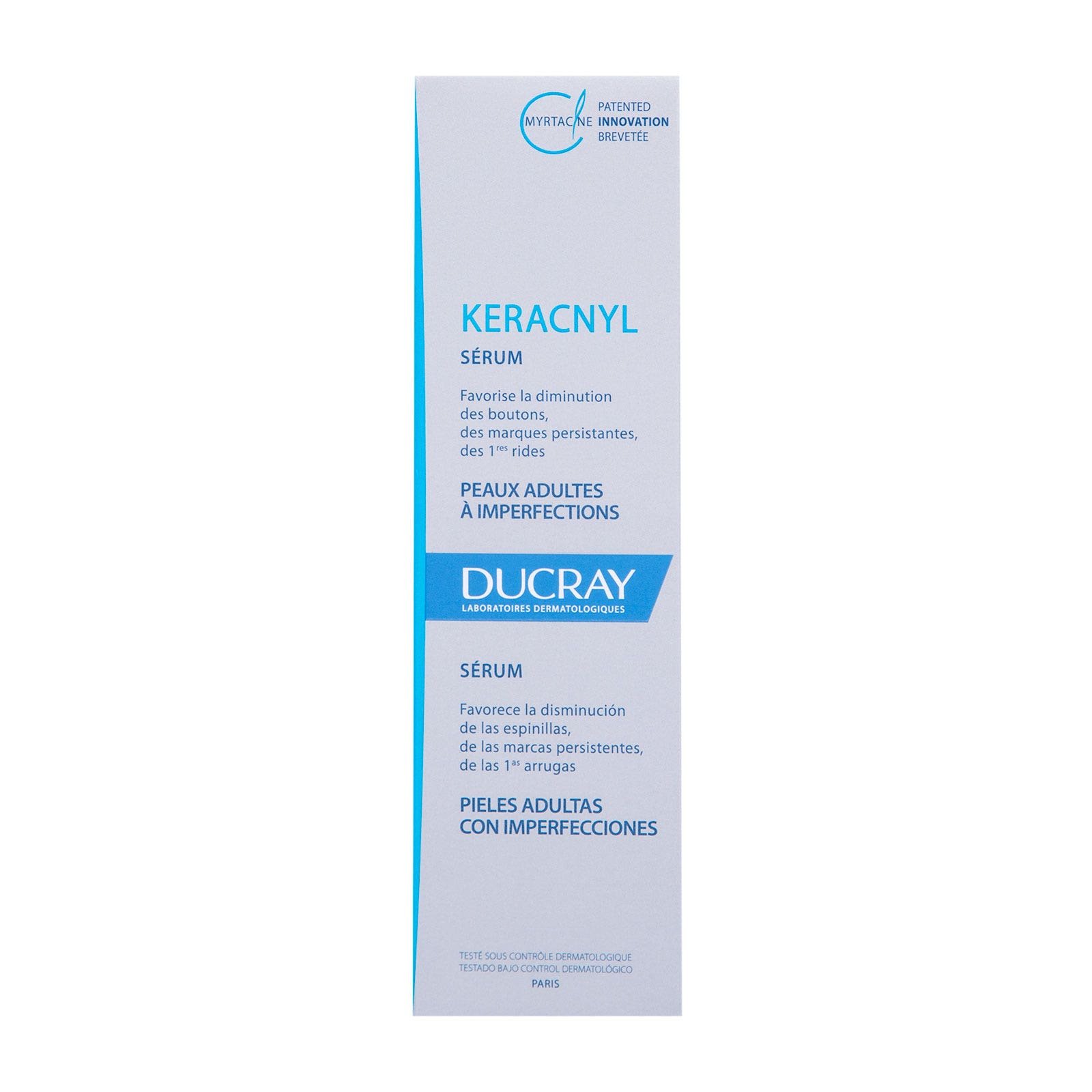 Ducray Keracnyl Serum Suidado for Skin Adulta with Tendencia Acnéica 30 ml | CMC Pharmacy Cabo Delivery in Cabo Ducray Keracnyl Serum Suidado for Skin Adulta with Tendencia Acnéica 30 ml