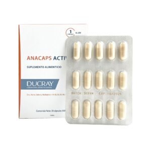 Ducray Anacaps Activ+ Dietary Supplement 30 Capsules