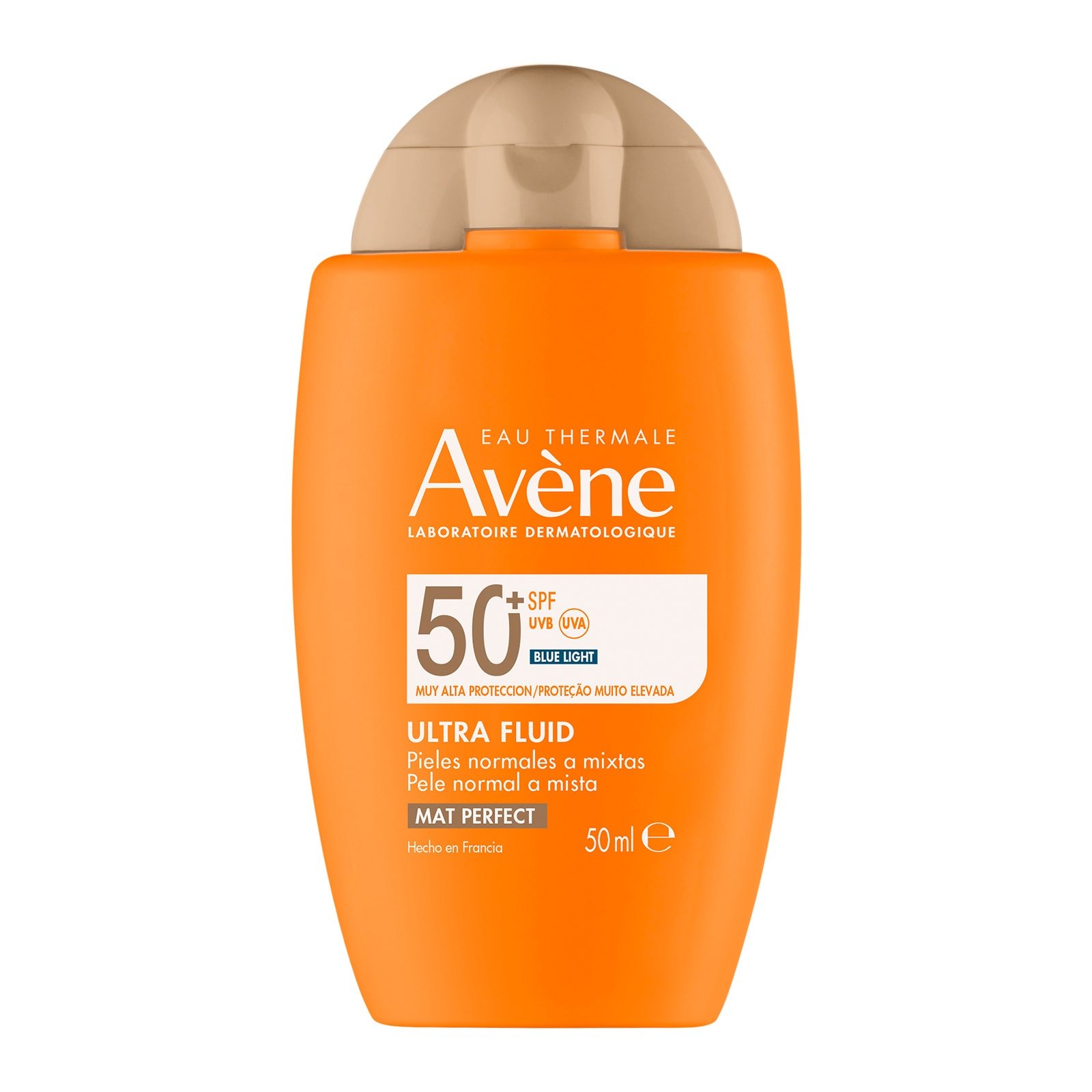 Avène Sunscreen Ultra Fluído Mat Perfect 50 ml | CMC Pharmacy Cabo Delivery in Cabo Avène Sunscreen Ultra Fluído Mat Perfect 50 ml