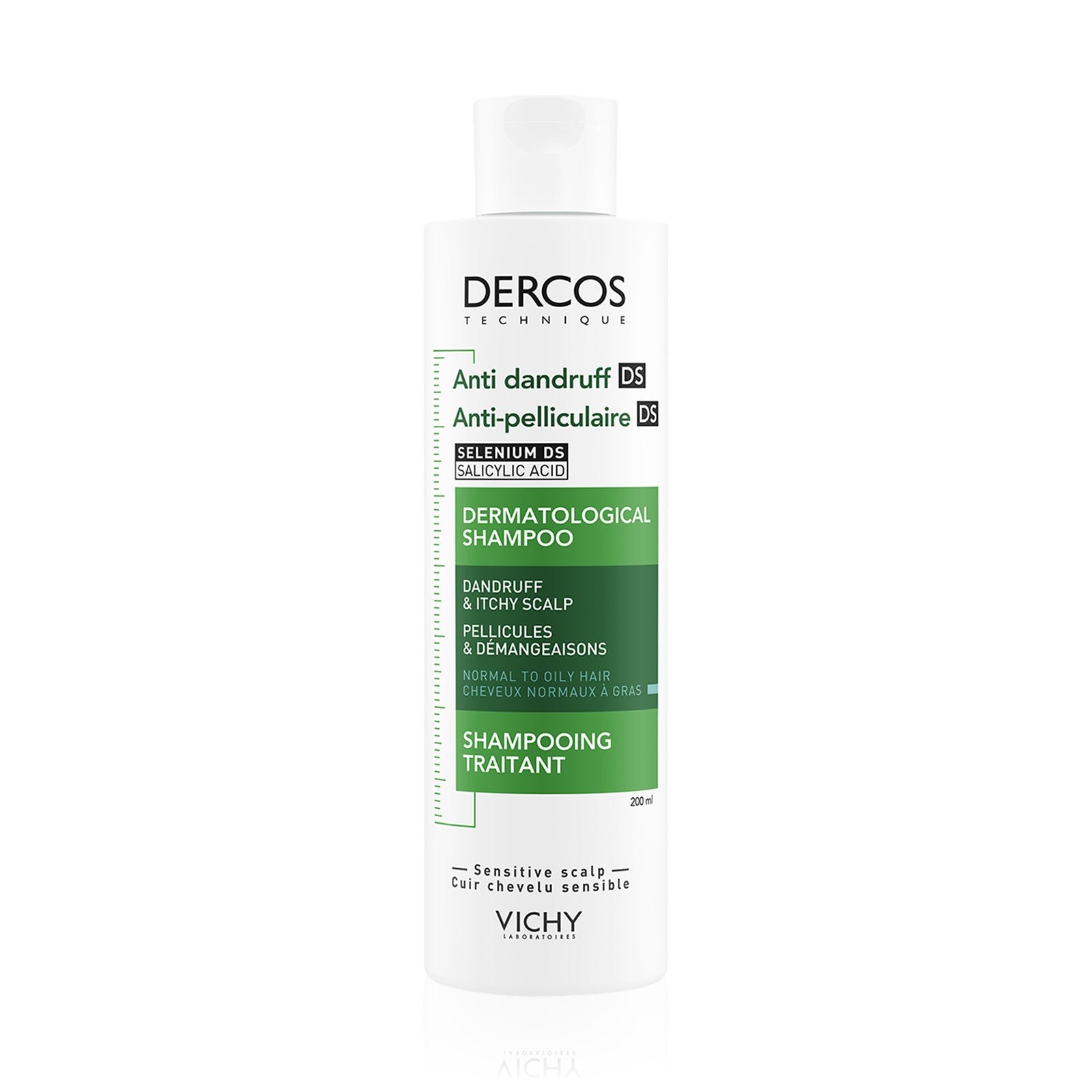 Vichy Dercos Shampoo Anti Caspa Grasa 200ml | CMC Pharmacy Cabo Delivery in Cabo Vichy Dercos Shampoo Anti Caspa Grasa 200ml