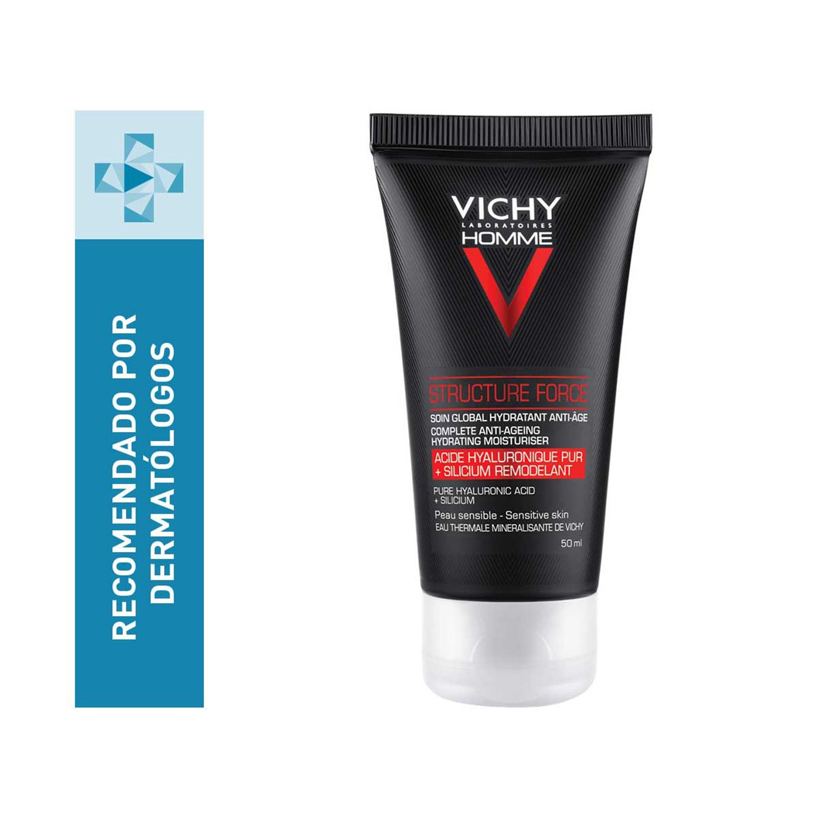 Vichy Homme Structure Force 50 ml | CMC Pharmacy Cabo Delivery in Cabo Vichy Homme Structure Force 50 ml