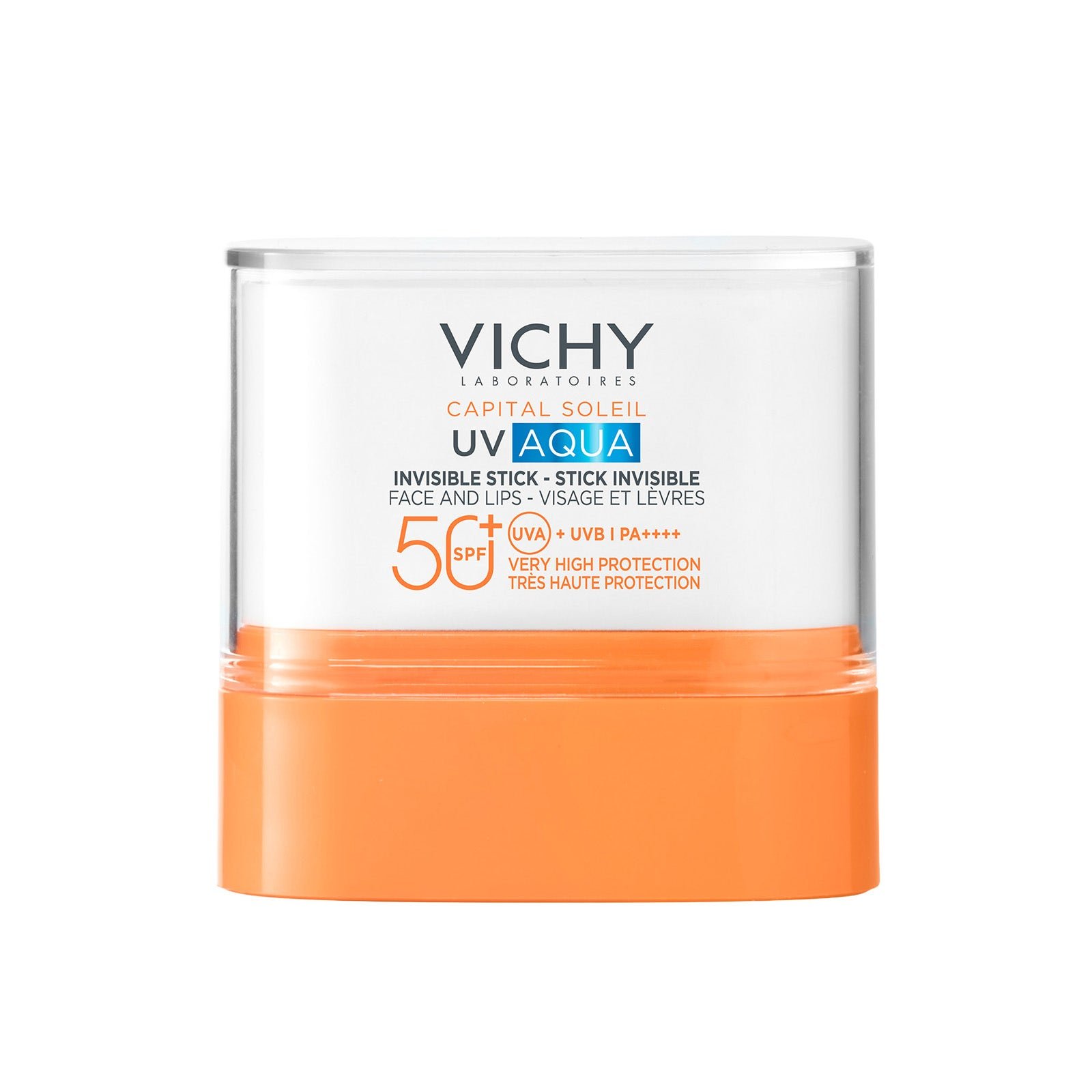 Vichy Uv Aqua Sun Invisible Stick Sunscreen Fps50 | CMC Pharmacy Cabo Delivery in Cabo Vichy Uv Aqua Sun Invisible Stick Sunscreen Fps50