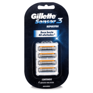 GUILLETE REPLACEMENT CARTRIDGE PACK OF 4 PIECES