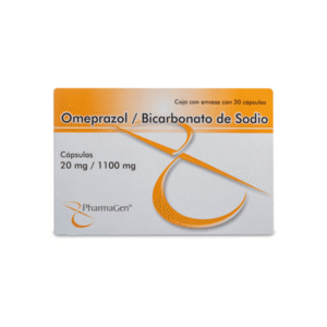 OMEPRAZOLE / SODIUM BICARBONATE 20/1100MG 30 CAPSULES