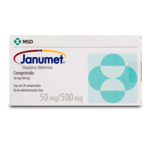 METFORMIN / SITAGLIPTIN 500/50MG 28 TABLETS