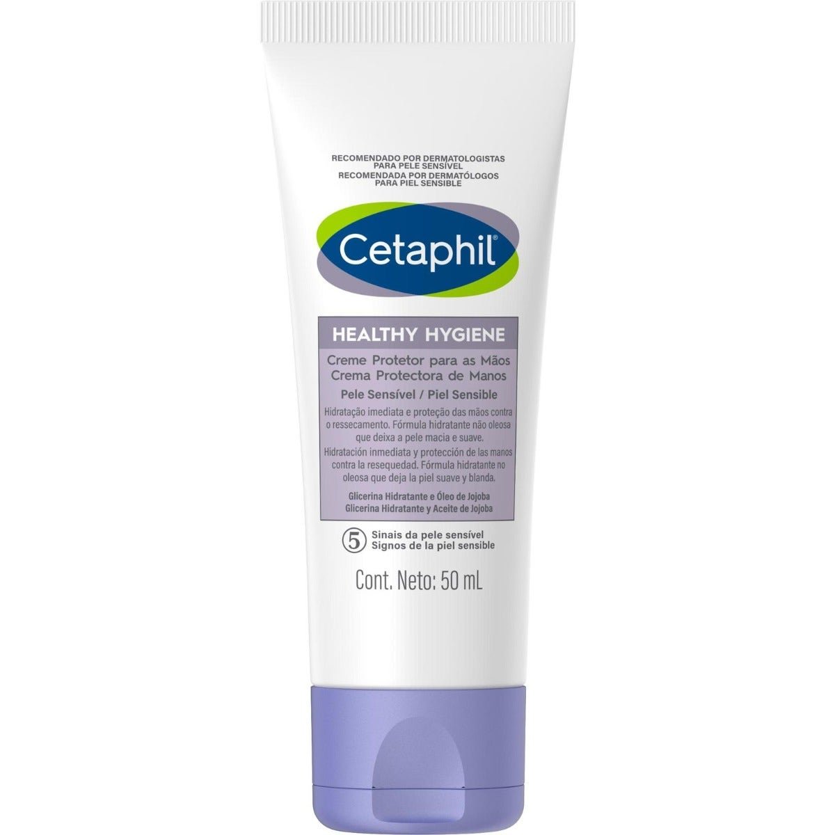 Cetaphil Healthy Hygiene Cream Protective Hands 50 ml | CMC Pharmacy Cabo Delivery in Cabo Cetaphil Healthy Hygiene Cream Protective Hands 50 ml