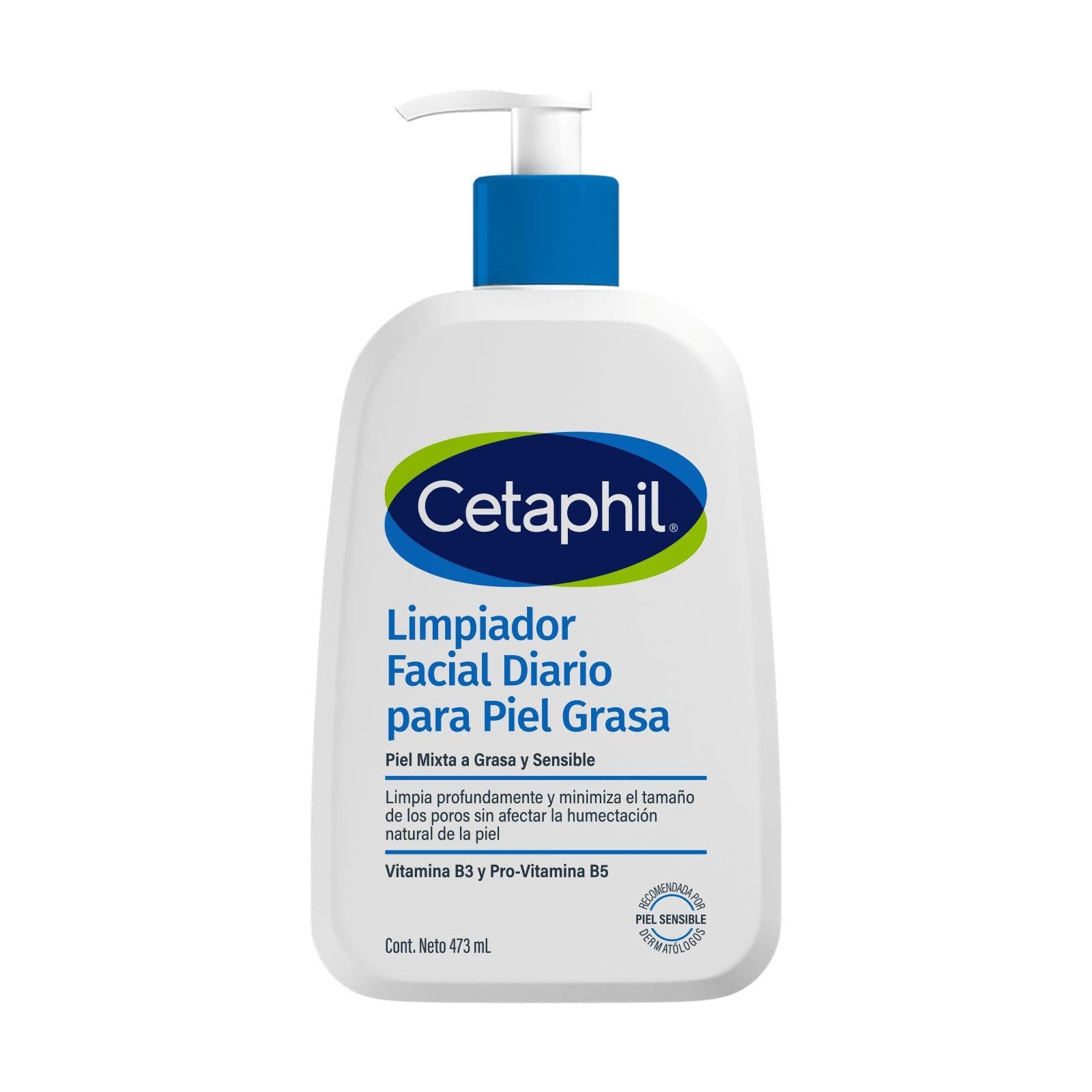 Cetaphil Cleanser Facial Diario for Oily Skin 473 ml | CMC Pharmacy Cabo Delivery in Cabo Cetaphil Cleanser Facial Diario for Oily Skin 473 ml