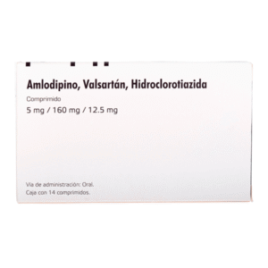 VALSARTAN / HYDROCHLOROTHIAZIDE / AMLODIPINE 14 TABLETS
