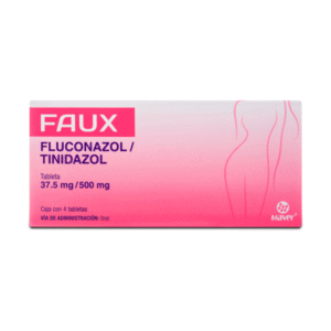 FLUCONAZOLE / TINIDAZOLE 37.5/500MG 4 TABLETS