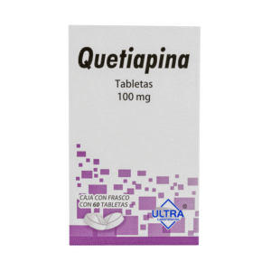 Quetiapine 100 mg 60 tablets