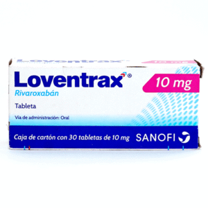 RIVAROXABAN 10 MG 30 TABLETS LOVENTRAX