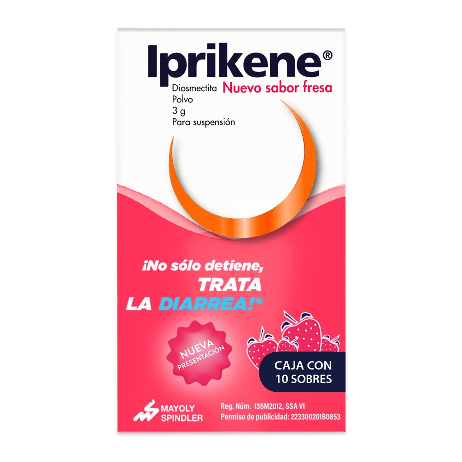 Iprikene Strawberry 10 Sachets | CMC Pharmacy Cabo Delivery in Cabo Iprikene Strawberry 10 Sachets