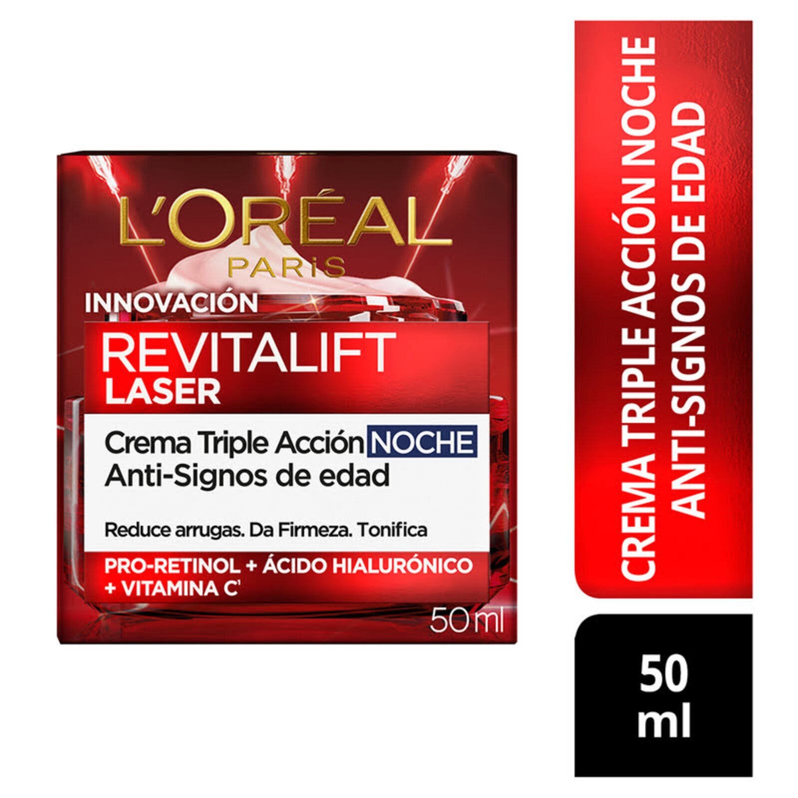 Revitalift Laser Cream Night 50 ml | CMC Pharmacy Cabo Delivery in Cabo Revitalift Laser Cream Night 50 ml