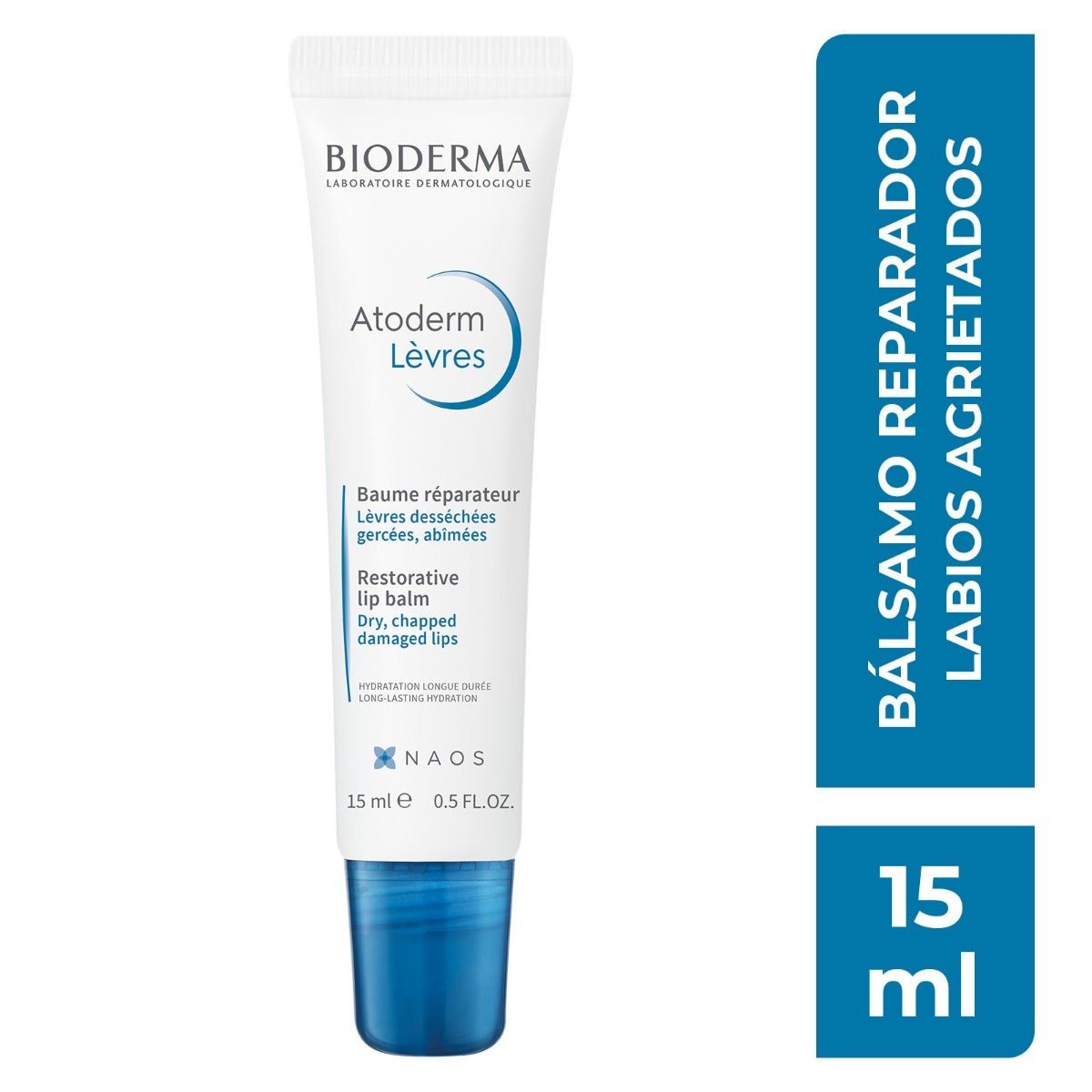 Bioderma Atoderm Lips 15ml | CMC Pharmacy Cabo Delivery in Cabo Bioderma Atoderm Lips 15ml