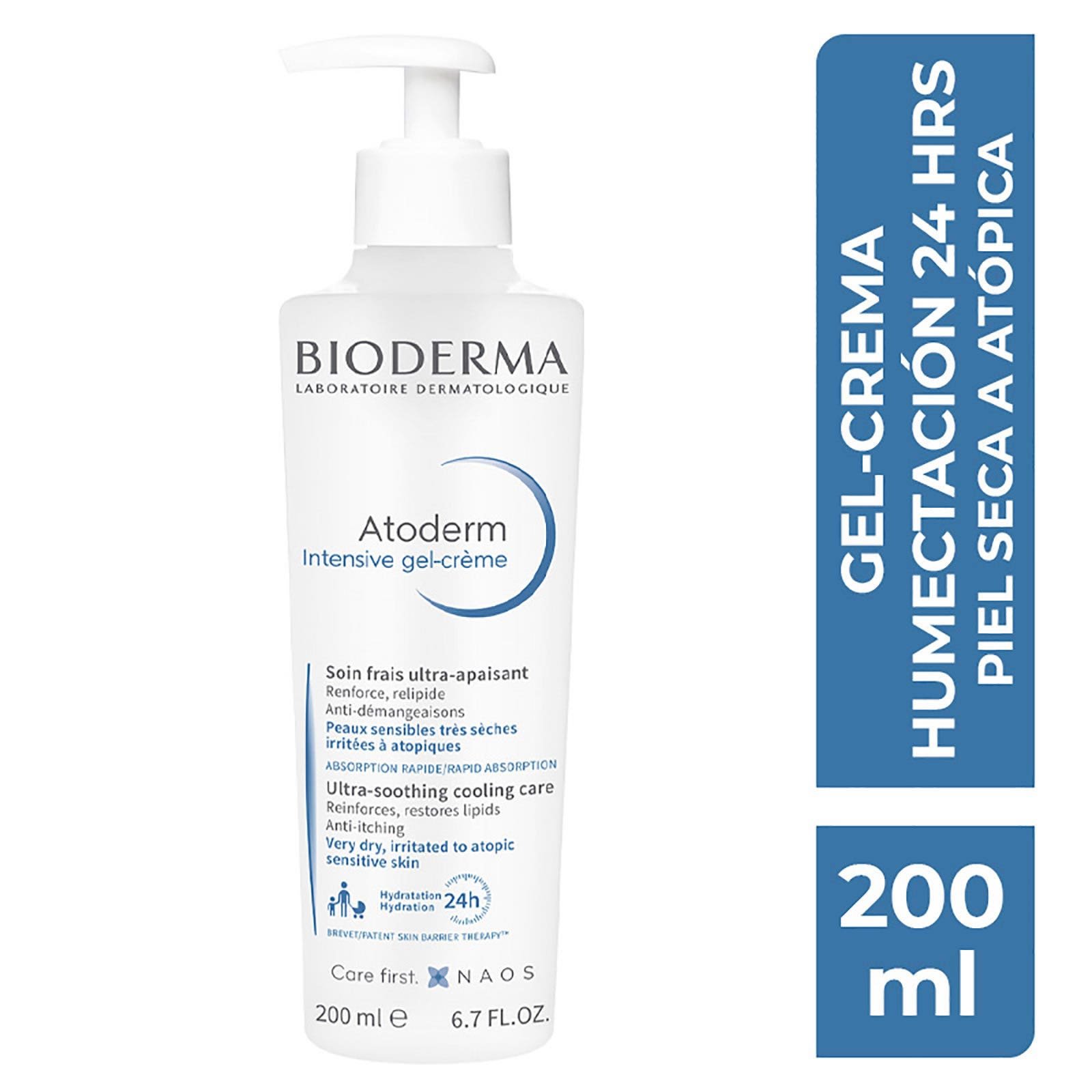 Bioderma Atoderm Intensive Gel-Cream for Pieles Secas a Atópicas, 200 ml | CMC Pharmacy Cabo Delivery in Cabo Bioderma Atoderm Intensive Gel-Cream for Pieles Secas a Atópicas, 200 ml