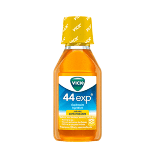 GUAIFENESIN 1.6GR/100ML HONEY AND EUCALYPTUS FLAVOR SYRUP VICK 44 120 ML 1 PIECE