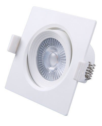 Lamp Empotrado Led 6w Cuadrado Dirigible 3000°k Maxxi White | CMC Pharmacy Cabo Delivery in Cabo Lamp Empotrado Led 6w Cuadrado Dirigible 3000°k Maxxi White
